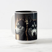 Mug HUSKY ツートーンマグカップ (正面左)