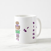 Mug/I love bingo コーヒーマグカップ (正面右)