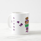 Mug/I love bingo コーヒーマグカップ (正面左)