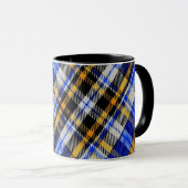Mug I love Dinard et tartan マグカップ (正面右)