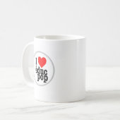 Mug I love educ pop コーヒーマグカップ (正面左)