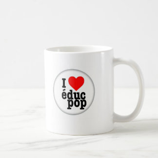 Mug I love educ pop コーヒーマグカップ