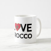Mug I Love Morocco コーヒーマグカップ (正面右)