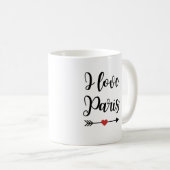 Mug "I Love Paris" コーヒーマグカップ (正面右)