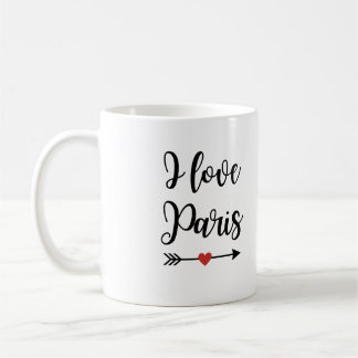 Mug "I Love Paris" コーヒーマグカップ