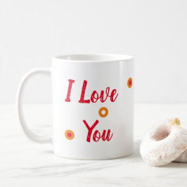 Mug I Love You コーヒーマグカップ