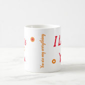 Mug I Love You コーヒーマグカップ (中央)