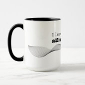 Mug I love you with all my heart マグカップ (左)