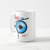MUG I SEE YOU コーヒーマグカップ (正面左)