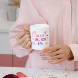 Mug in my girl mom era CRAYON コーヒーマグカップ