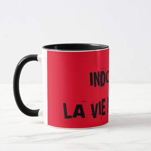 MUG INDOCHINE LA VIE EST BELLE マグカップ (左)