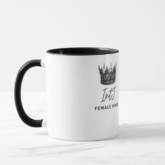 Mug Intj Female king マグカップ (左)