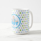 Mug/Itは水玉模様を持つ男の子です コーヒーマグカップ (正面右)