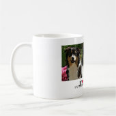 MUG "J'aime le noir" コーヒーマグカップ (左)