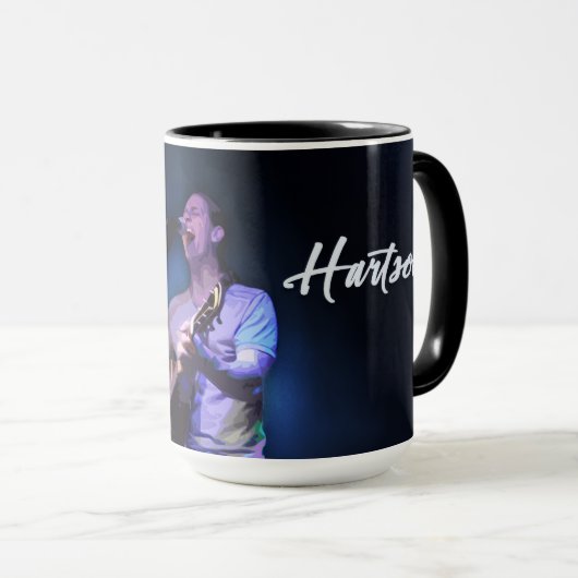 Mug - James Hartsoe singing マグカップ (正面右)