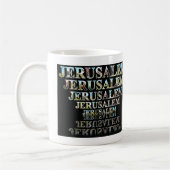 Mug jerusalem コーヒーマグカップ (左)