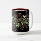 MUG Jimette Design déco ツートーンマグカップ (正面右)