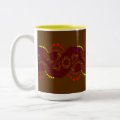 MUG Jimette Design déco ツートーンマグカップ (左)