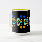 MUG Jimette Design déco ツートーンマグカップ (正面左)