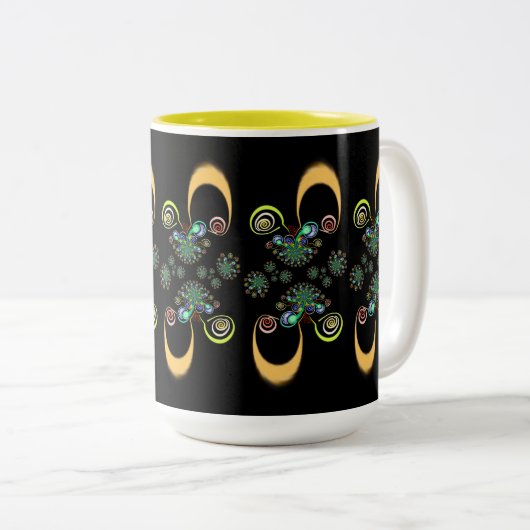 MUG Jimette Design Lac-des-Plages ツートーンマグカップ (正面右)