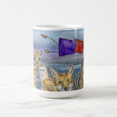 Mug: Joanna Flying Over Animals コーヒーマグカップ (中央)