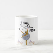 Mug joyeux anniversaire Maman コーヒーマグカップ (中央)