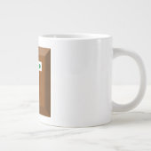MUG JUMBO BLANCHE CHOCOLAT BONBONS IT ジャンボコーヒーマグカップ (右)