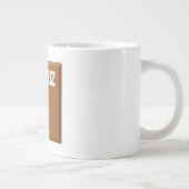 MUG JUMBO BLANCHE  CHOCOLAT SCHWEIZ ジャンボコーヒーマグカップ (右)