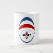 MUG JUMBO BLANCHE  SPORT ジャンボコーヒーマグカップ (正面)