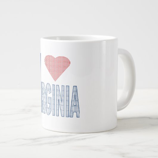 MUG  JUMBO  VIRGINIA ジャンボコーヒーマグカップ (正面右)