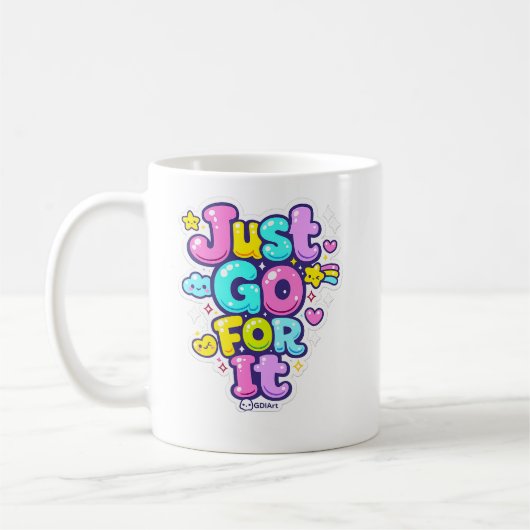 MUG - Just Do It コーヒーマグカップ (左)