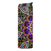 Mug  Kaléïdoscope moderne en relief タンブラー (回転左)