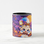 Mug Kawaii Vampire Citrouilles - Halloween マグカップ (中央)