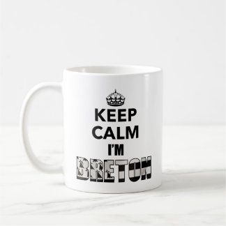Mug Keep calm i'm Breton コーヒーマグカップ