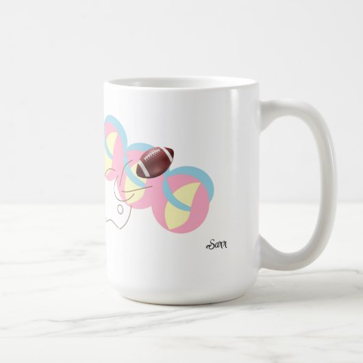 Mug   : Kick Off for a Coffee Break . コーヒーマグカップ (右)