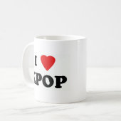 Mug Kpop コーヒーマグカップ (正面左)