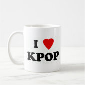 Mug Kpop コーヒーマグカップ (左)