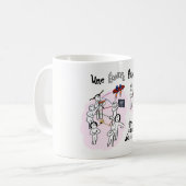 Mug "La différence au coeur de la performance" コーヒーマグカップ (正面左)