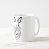 Mug lapin Mug rabbit コーヒーマグカップ (正面右)