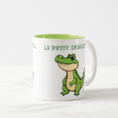 Mug Le Petit crocodile ツートーンマグカップ (正面右)