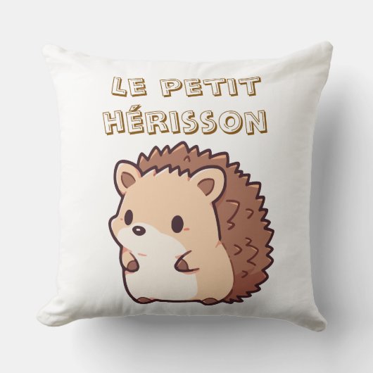 mug le petit hérisson クッション (正面)