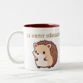Mug Le Petit hérisson  ツートーンマグカップ (左)