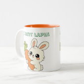 Mug Le Petit Lapin ツートーンマグカップ (正面左)