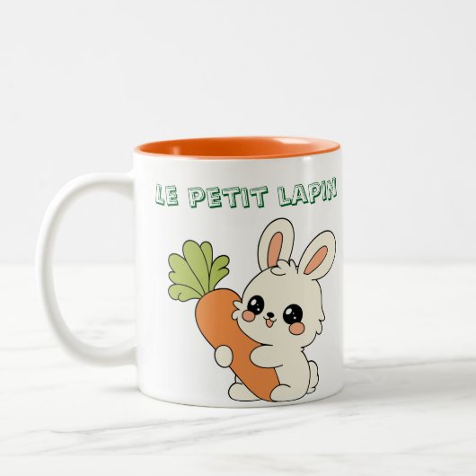 Mug Le Petit Lapin ツートーンマグカップ (左)