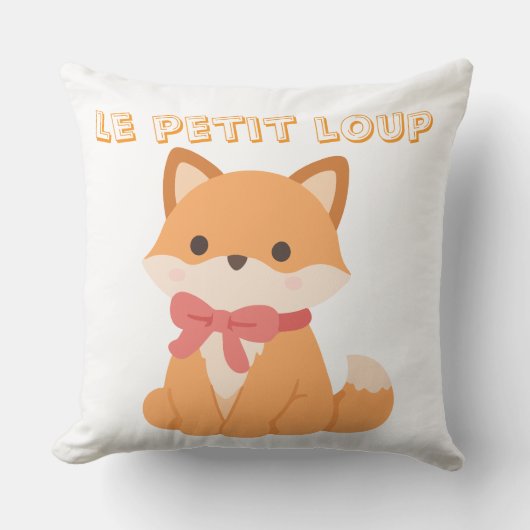 Mug Le Petit Loup クッション (正面)