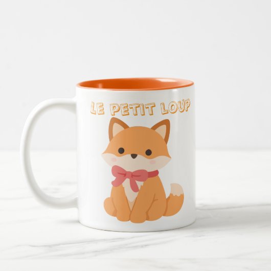 Mug Le Petit loup ツートーンマグカップ (左)