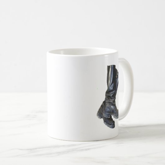 Mug LeatherBoots コーヒーマグカップ (正面右)