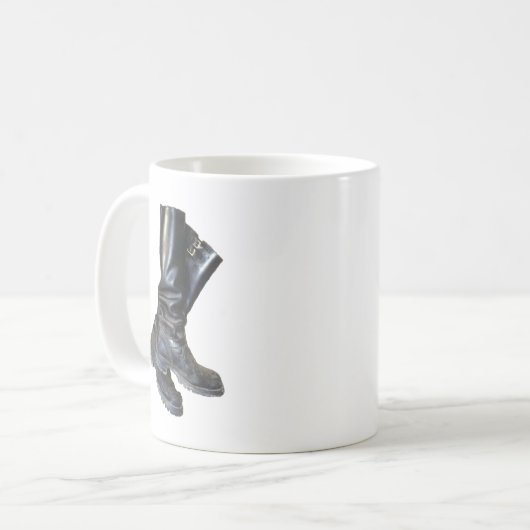 Mug LeatherBoots コーヒーマグカップ (正面左)