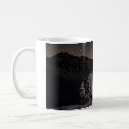 Mug Léopard コーヒーマグカップ (左)