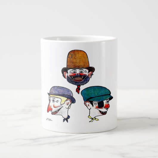 Mug Les Pieds Nickelés ジャンボコーヒーマグカップ (正面)